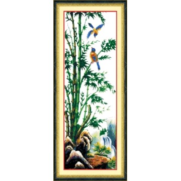 Tranh tứ quý (Trúc)